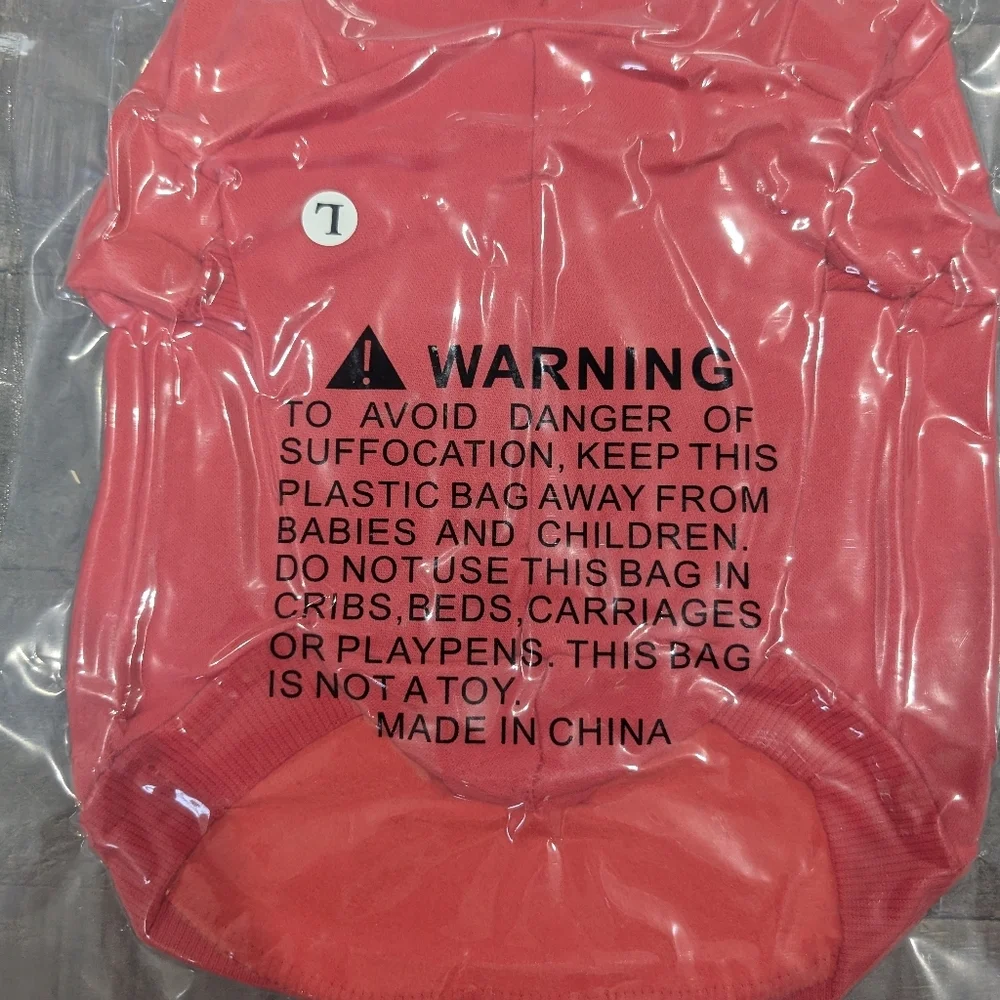 * 3 for $25* NEW "Just dog it" dog sweater Large - Picture 2 of 2